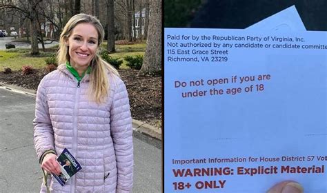 nsfwsusanna gibson|Explicit 18+ flyers of Democrat Susanna Gibson sent to vo.